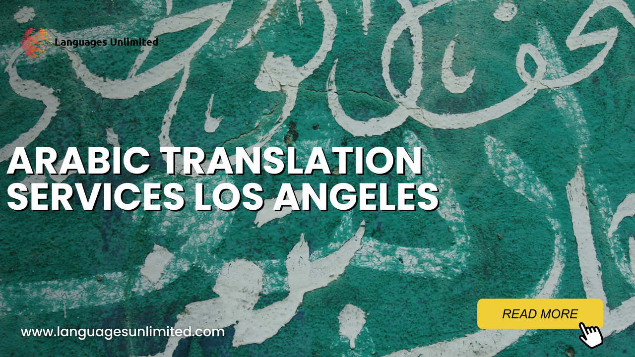 Arabic translation services in Los Angeles