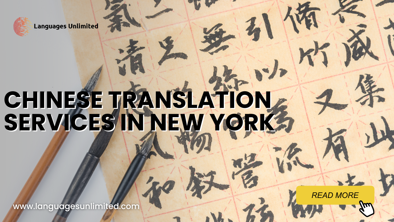 Chinese Translation Services in New York