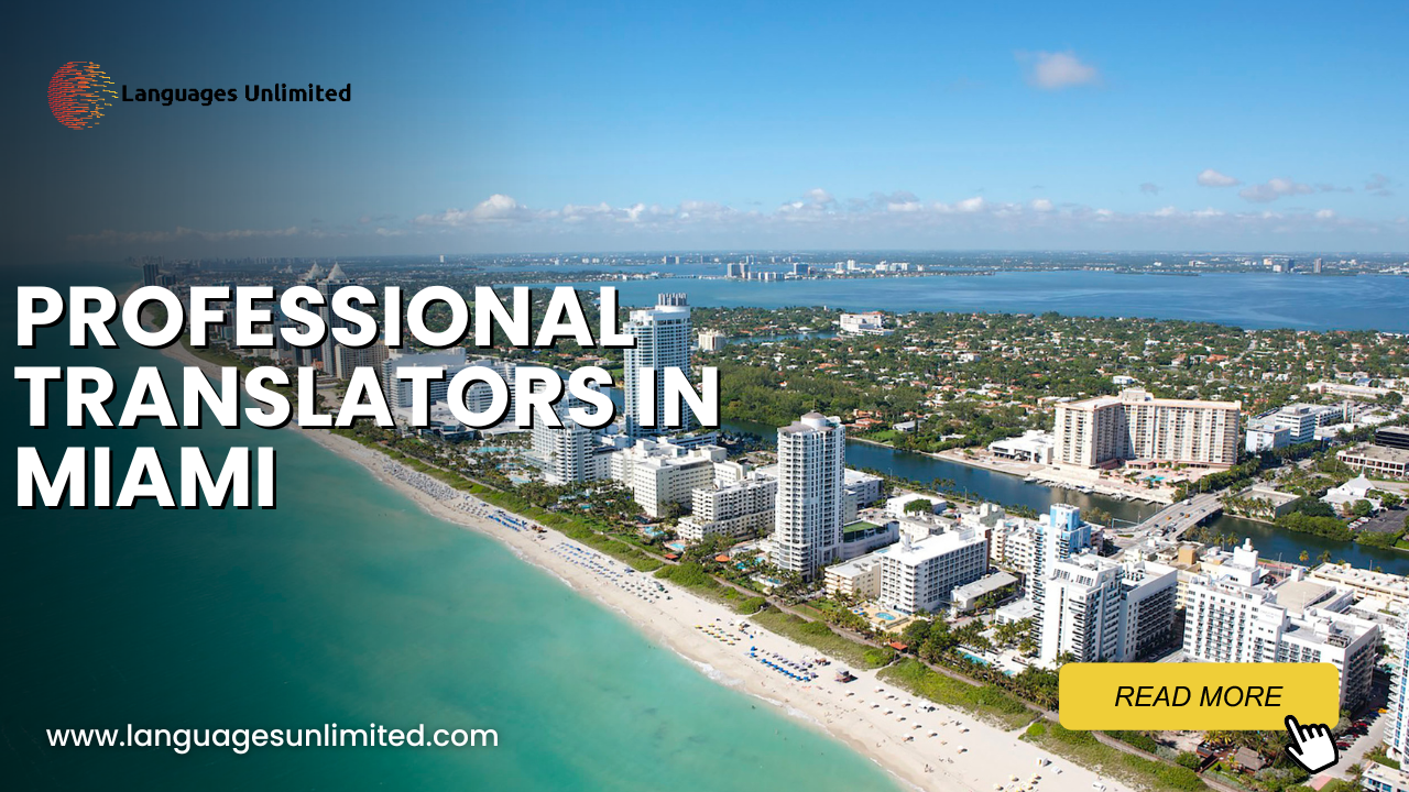 Professional Translators in Miami