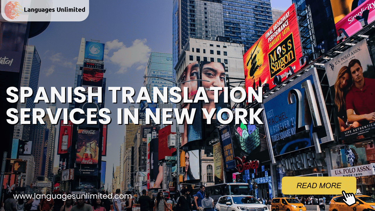 Spanish Translation Services in New York