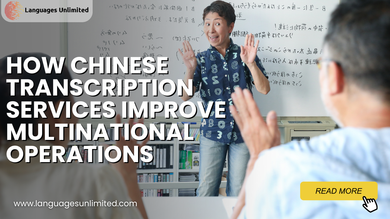 Chinese Transcription Services