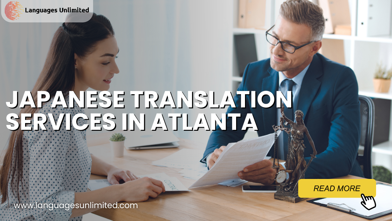 Japanese Translation Services in Atlanta