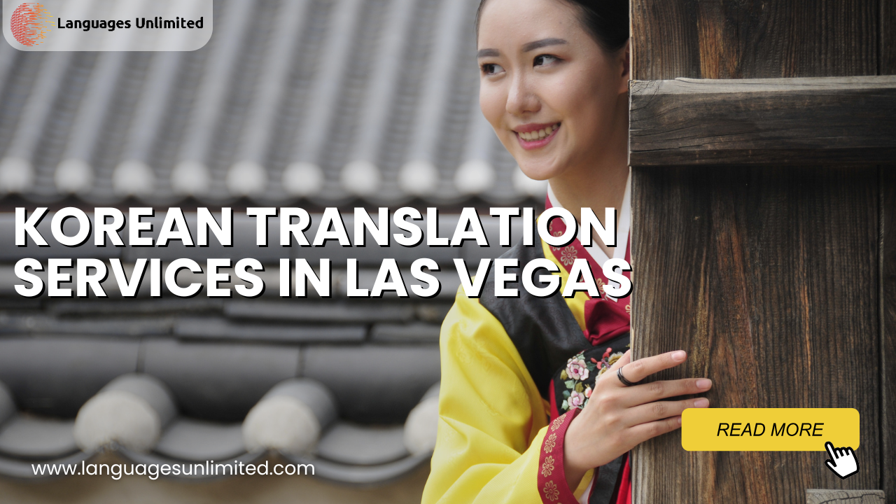 Korean Translation Services in Las Vegas