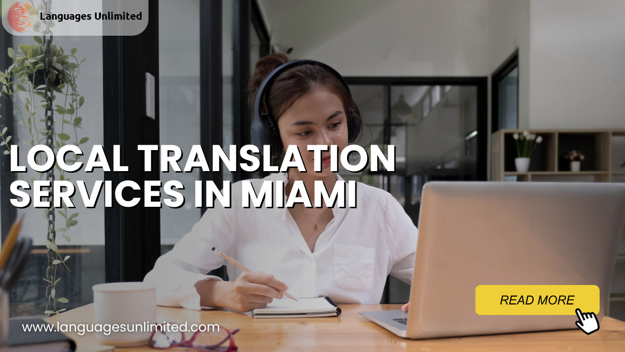 Local Translation Services in Miami