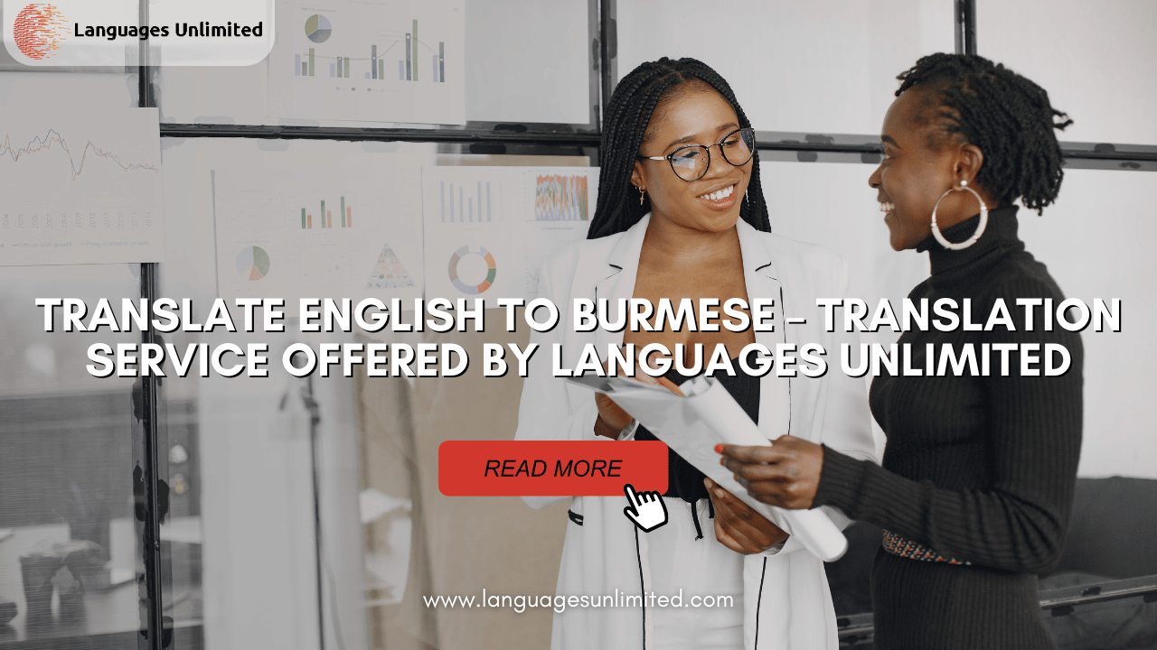 Translate English to Burmese